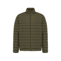 IQONIQ Maiko meeste taaskasutatud polüestrist polsterdatud jope, khaki