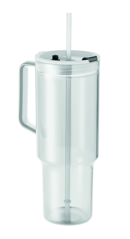 Logotrade reklaamkingituse foto: MUGORA RPET-klaasist joogitops 1200ml