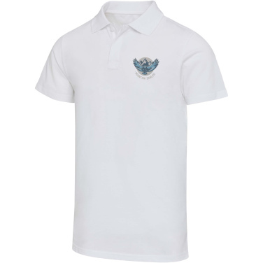 Logotrade ärikingi foto: Graphite 180 g/m² lühikeste varrukatega unisex orgaaniline polosärk