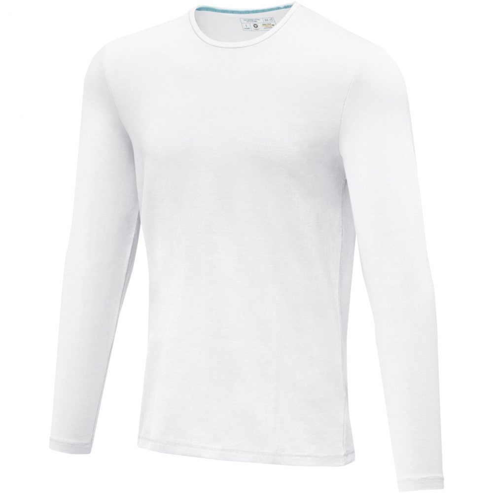 Logo trade liikelahja mainoslahja tuotekuva: Ponoka long sleeve men's organic t-shirt