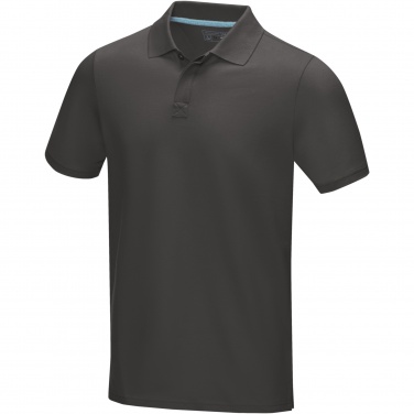 Logo trade liikelahjat tuotekuva: Graphite short sleeve men’s organic polo