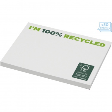 Logotrade liikelahjat kuva: Sticky-Mate®kierrätetyt tarralaput 100 x 75 mm