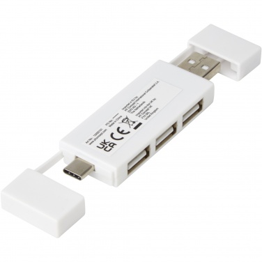 Logo trade liikelahjat tuotekuva: Mulan Kaksois USB 2.0 -hubi