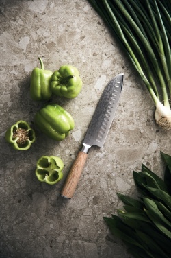 Logo trade mainostuote kuva: VINGA Hattasan Damascus santokuveitsi