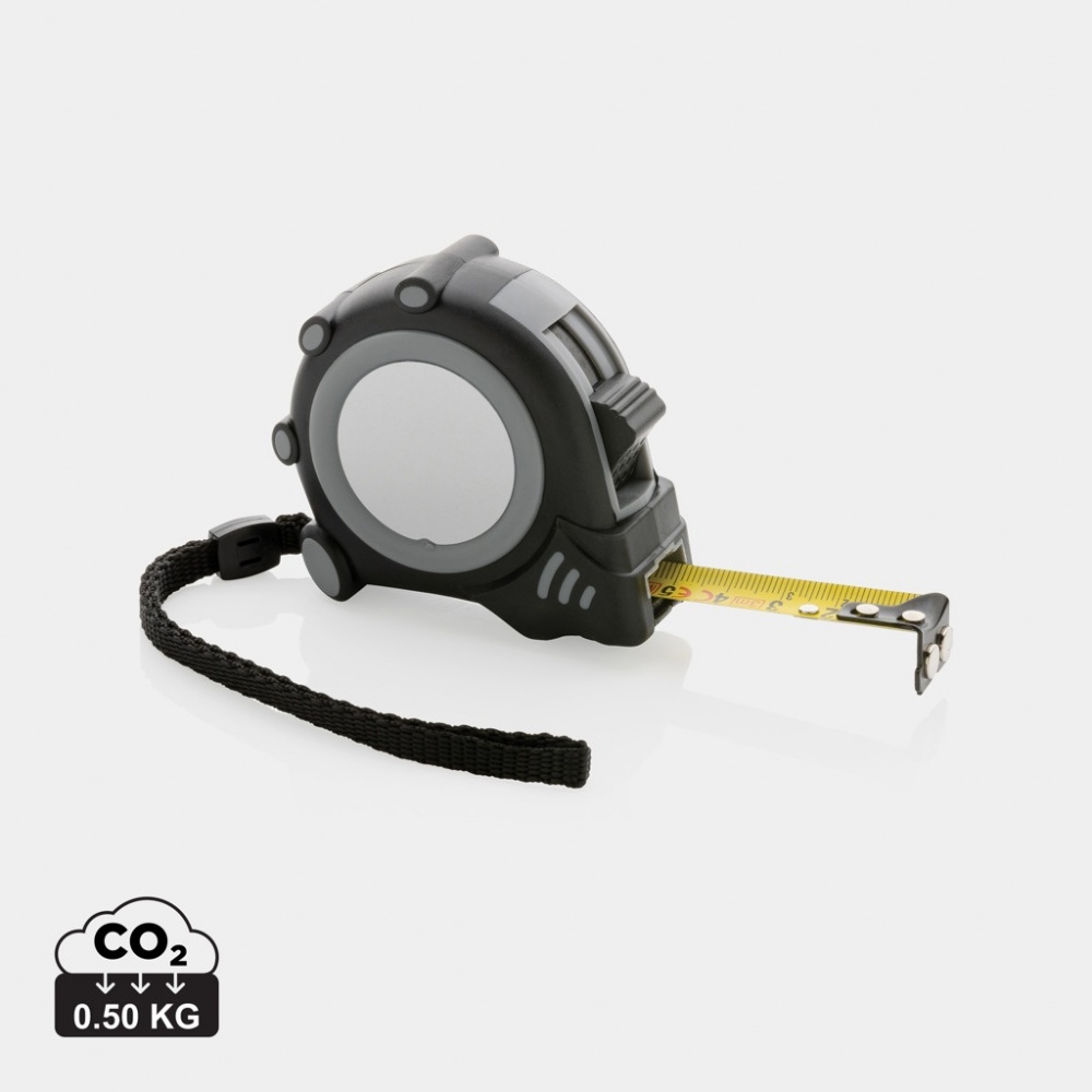 Logo trade mainostuotet tuotekuva: RCS 3M/16 mm mittanauha kierrätetystä muovista