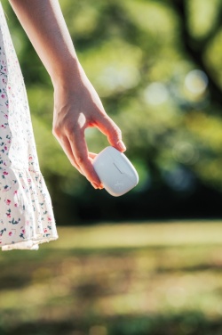 Logo trade liikelahjat tuotekuva: RCS Liberty Pro langattomat kuulokkeet kierrät. muovista