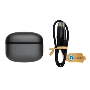 Logotrade mainoslahjat kuva: Terra RCS langattomat korvanapit kierrätetystä alumiinista