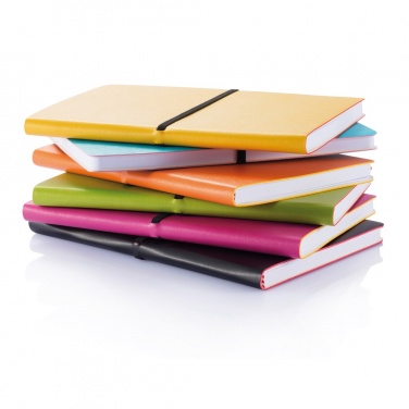 Logotrade mainoslahjat kuva: Deluxe pehmeäkantinen A5 muistikirja