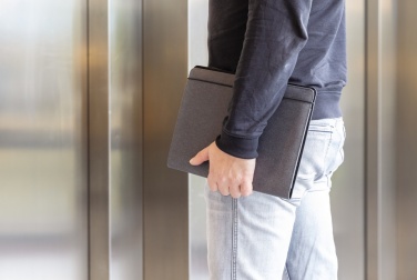 Logotrade mainoslahjat kuva: A4 portfolio kierrätetystä nahasta