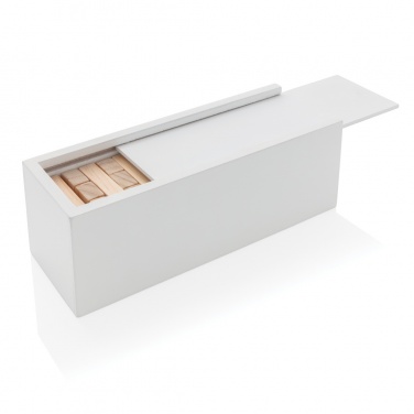 Logotrade liikelahjat mainoslahjat tuotekuva: Deluxe huojuva torni puupalikoiden pinoamispeli