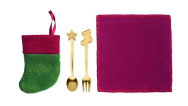 Logotrade liikelahjat kuva: Jälkiruokailusetti jouluun