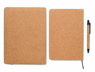 Logo trade mainostuote kuva: A5 kansio korkkia