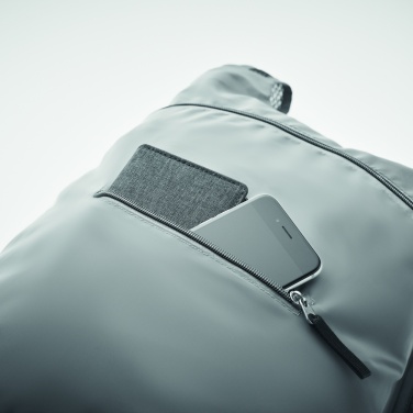 Logo trade mainoslahja ja liikelahja tuotekuva: Taitettava heijastava kassi