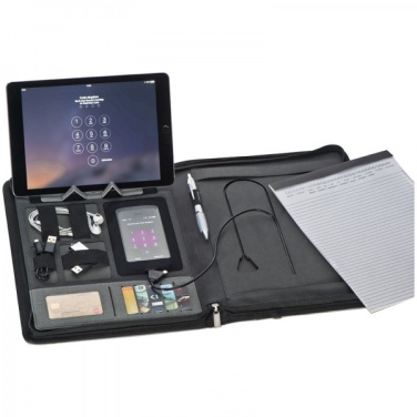 Logotrade mainoslahja ja liikelahja kuva: A4-kansio, jossa virtapankki Elda