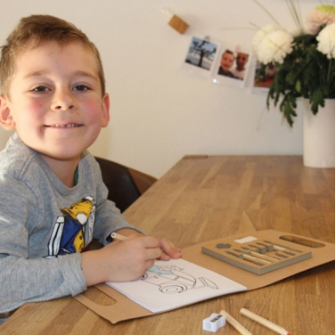 Logo trade mainostuotet tuotekuva: Lasten värityskirja värikynillä FORIO