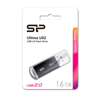 Logo trade mainoslahjat ja liikelahjat kuva: Pendrive Silicon Power Ultima U02 2.0