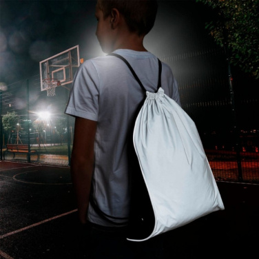 Logo trade liikelahja mainoslahja tuotekuva: Kiristysnyörilaukku DENISON Schwarzwolf