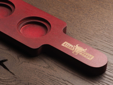 Logotrade mainoslahja tuotekuva: Puinen 3 Shot tarjoilulauta 1863121