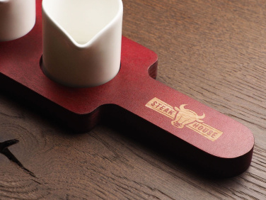 Logotrade mainoslahjat kuva: Puinen 3 Shot tarjoilulauta 1863121