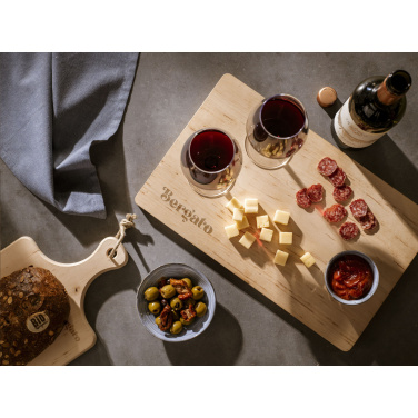 Logo trade liikelahjat mainoslahjat kuva: Leppäpuun leikkuulaudan kahva