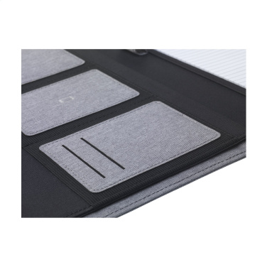 Logo trade mainoslahja ja liikelahja tuotekuva: Quest Portfolio RCS RPET A4 asiakirjakansio