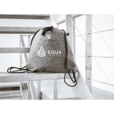 Logo trade mainostuote kuva: GRS RPET Felt PromoBag Plus -reppu