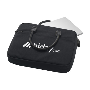 Logotrade mainostuotet kuva: Denver Recycled Canvas 15,6 tuuman kannettavan tietokoneen laukku