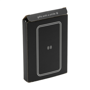 Logotrade liikelahjat kuva: Boru Bamboo RCS kierrätetty ABS Powerbank langaton laturi