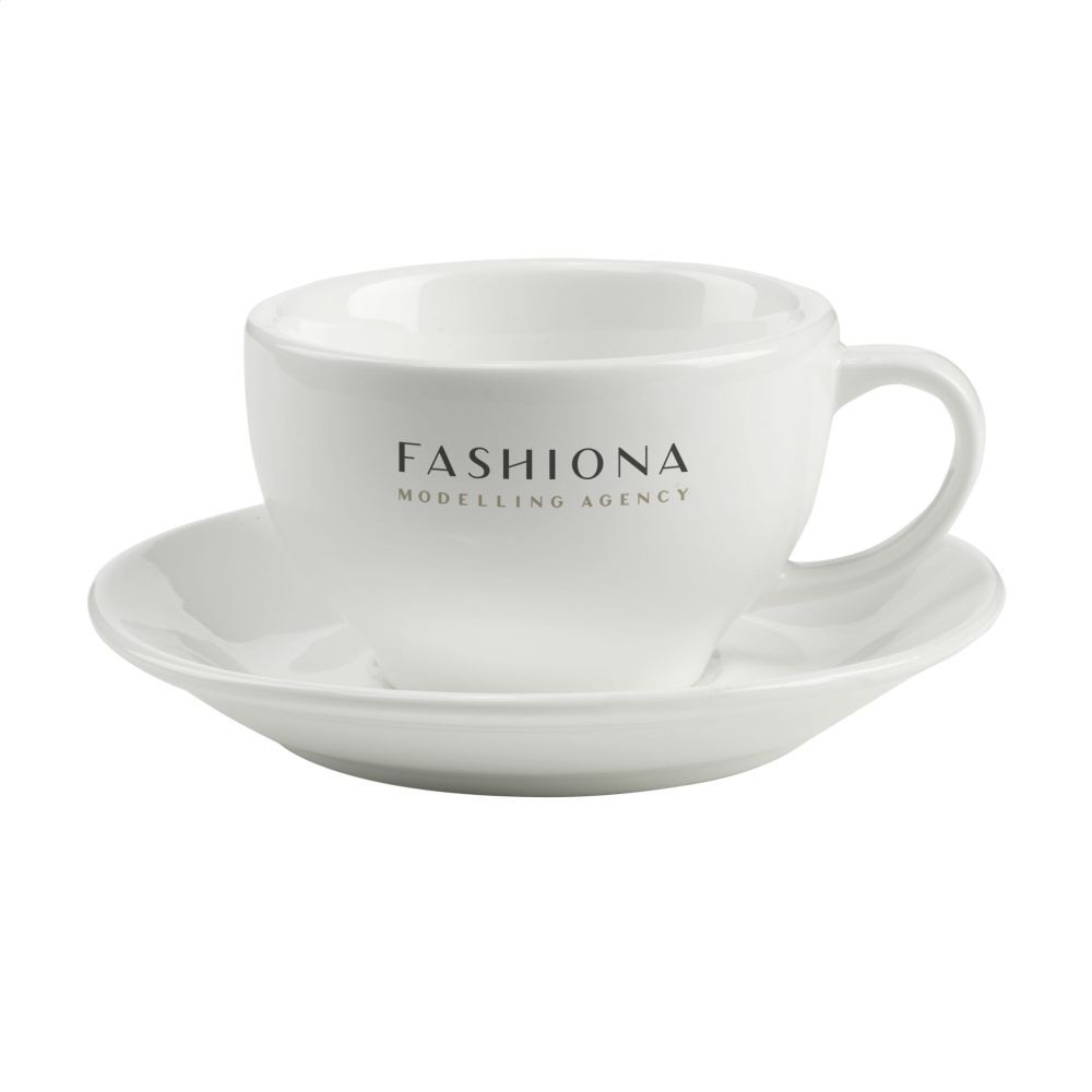 Logotrade mainostuote tuotekuva: Sienna 210 ml kuppi ja lautanen