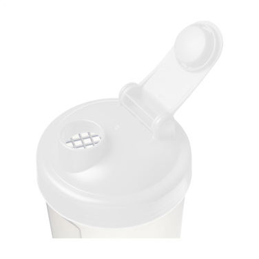 Logo trade mainoslahjat tuotekuva: Shaker Protein 600 ml juomakuppi