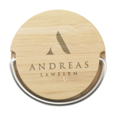 Logotrade liikelahjat mainoslahjat tuotekuva: Nikko 330 ml bambu termopullo/termokuppi