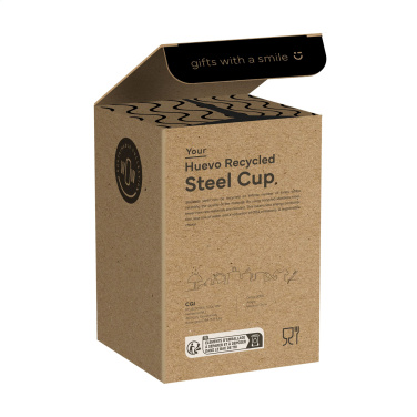Logo trade liikelahjat tuotekuva: Huevo RCS Recycled Steel Cup 350 ml lämpökuppi