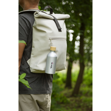 Logo trade liikelahjat mainoslahjat kuva: AluBamboo GRS Kierrätetty Alu 500 ml vesipullo