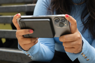 Logotrade liikelahja mainoslahja kuva: Zen RCS 5000 mah 5W magneettinen bambu virtalähde