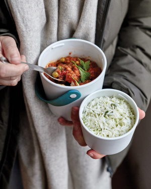 Logo trade mainoslahja kuva: Musta+Blum Original lounaslaatikko