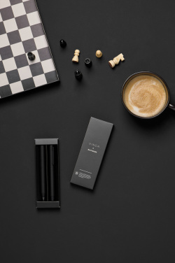 Logo trade liikelahja mainoslahja tuotekuva: VINGA Baltimore-kynäsetti RCS