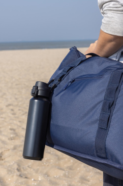 Logo trade mainoslahja kuva: Via RCS Re-steel lukittava urheilupullo 600ML