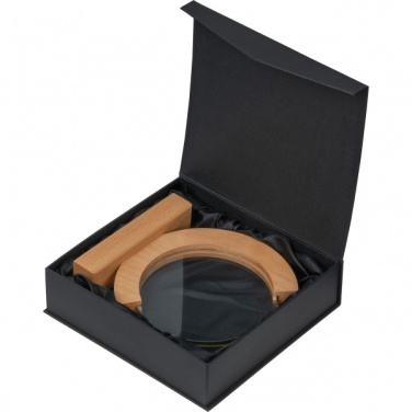 Logo trade liikelahjat mainoslahjat kuva: Pokaali bambupohjalla Oshawa