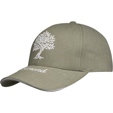 Logo trade mainoslahja ja liikelahja tuotekuva: Kierrätettyjen lakkien näytelaatikko