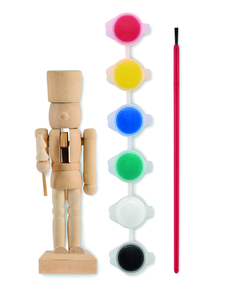 Logo trade liikelahjat mainoslahjat kuva: Pähkinänsärkijä-maalaussetti