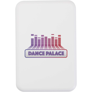 Logotrade mainostuote tuotekuva: Acrab 5 000 mAh:n ja 15 W:n magneettinen langaton varavirtalähde, jossa 20 W:n PD – valmistettu kierrätetystä muovista