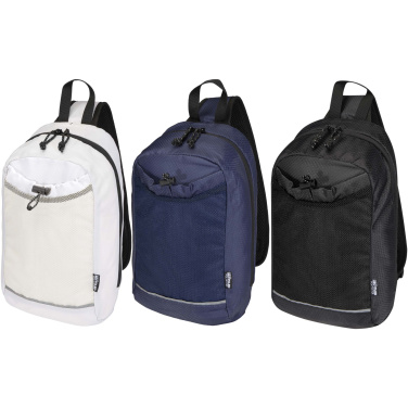 Logotrade mainostuote tuotekuva: Nomad 6 litran GRS-kierrätetystä materiaalista valmistettu crossbody-nesteytyslaukku