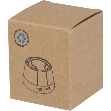 Logotrade liikelahja tuotekuva: Horna 3 W:n kierrätysmuovista valmistettu magneettinen langaton kaiutin