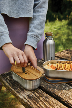 Logo trade liikelahjat mainoslahjat kuva: Black+Blum teräksestä valmistettu kaksiosainen eväsrasia