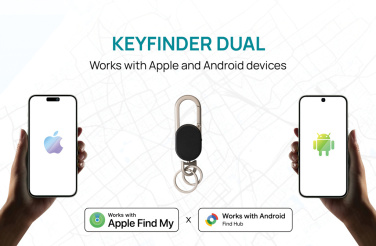 Logotrade mainoslahja ja liikelahja kuva: Keyfinder Dual -avaimenperä paikannuksella