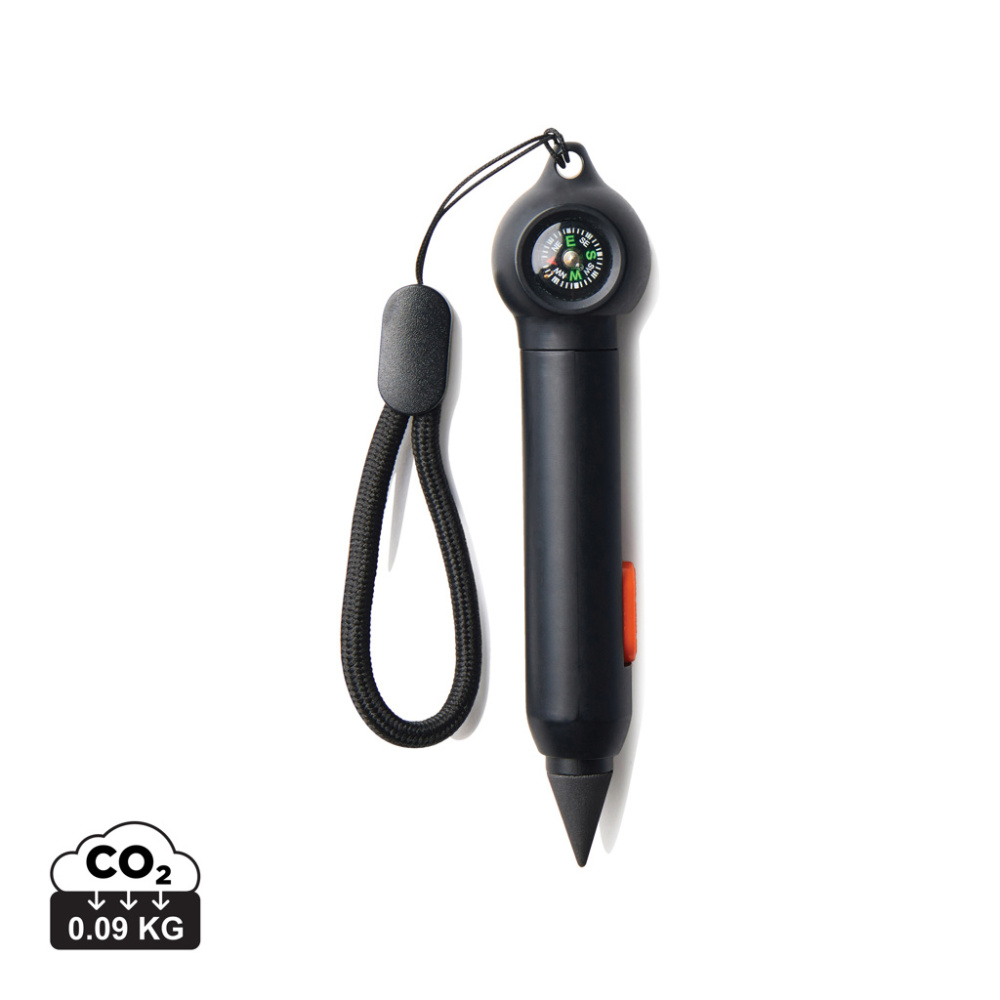 Logo trade mainoslahja ja liikelahja tuotekuva: Nordic Drift Trial RCS Infinity Pocket Pen W Kompassi