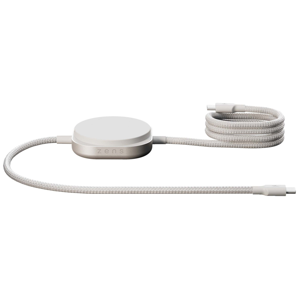 Logo trade liikelahja mainoslahja tuotekuva: Zens Pro 2 240 W:n USB-C 2-in-1 -latauskaapeli