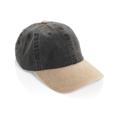 Logo trade mainoslahjat tuotekuva: BEAU AWARE™ -puuvillatwill-lippalakki, 6-osainen, 270 g/m²