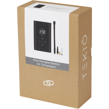 Logotrade reklaminės dovanos nuotrauka: Pilotinis nešiojamas elektrinis oro kompresorius