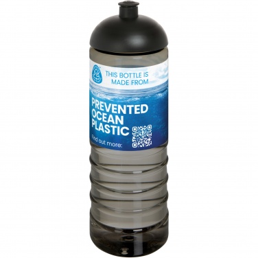 Logotrade reklaminiai produktai nuotrauka: H2O Active® Eco Treble 750 ml sportinis buteliukas su kupolu dangteliu 
